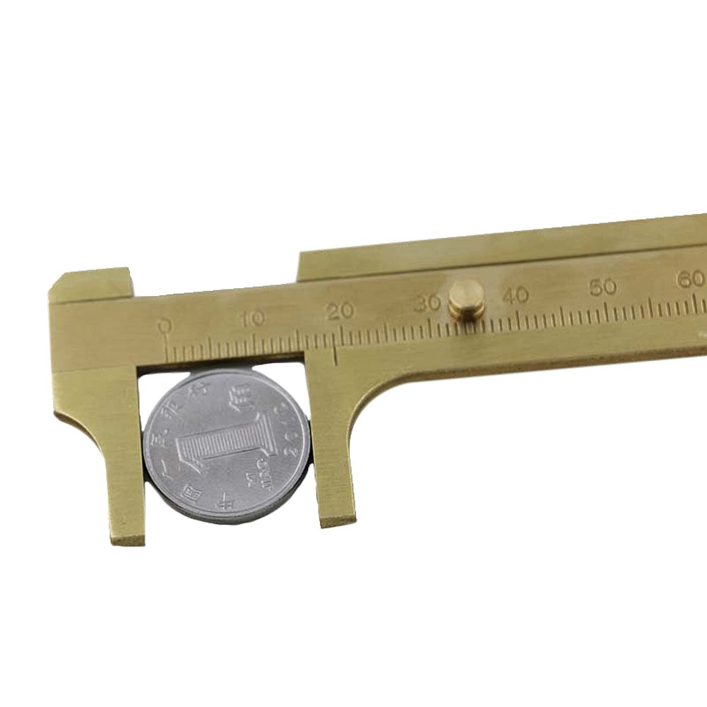 UNTERING Mini Brass Sliding Gauge Vernier Beads Jewelry - View #2