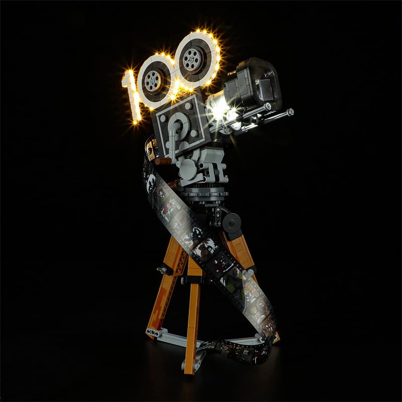 BloxBrix lighting kit add-on Compatible with Aurora, Merida and Tiana’s Enchanted Creations Without Brick set Design for bricks upgraded Make your LEGO-43230 creative