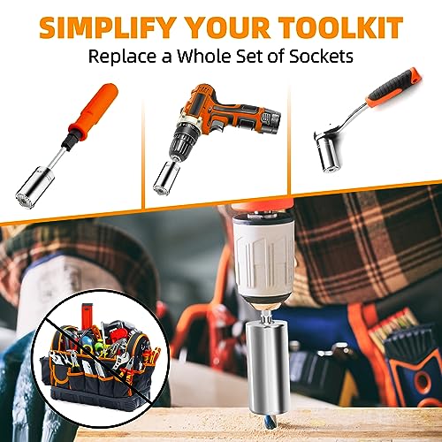 Superuniversalsockettoolsgiftsformensfathersdaydadgiftsfromdaughterssonkidswifeuniversalsocketpowerdrilladapter79mmcooltoolsgadgetsformenbirthdaygiftsforwomenmen1 Urban Country Home Decor Super universal socket tools gifts for mens fathers day dad gifts from daughters son kids wife universal socket power drill adapter 7 9mm cool tools gadgets for men birthday gifts for women men 1 urban country home decor