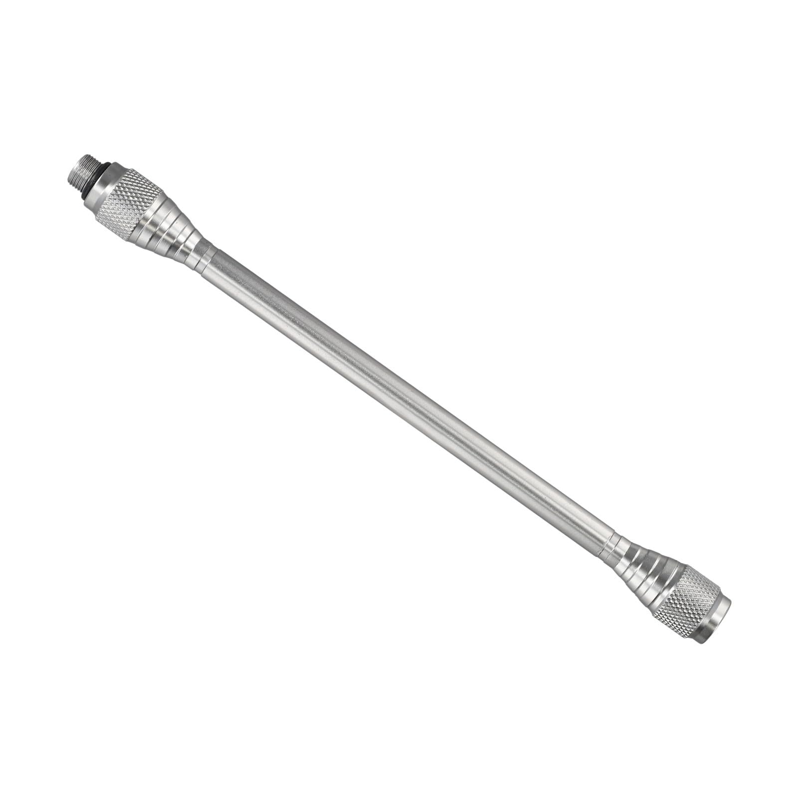 RichVibe Gaslaterne, Campinglampe mit Verlängerungsstange und leer für Tank-Isobutan-Kanister, Aluminiumlegierung, Outdoor-Laterne, Camping, Wandern, Abenteuer
