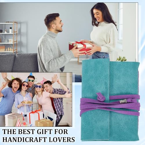 WEBEEDY Kit de encadernação de livros com 59 peças para iniciantes, faça seu próprio kit de encadern