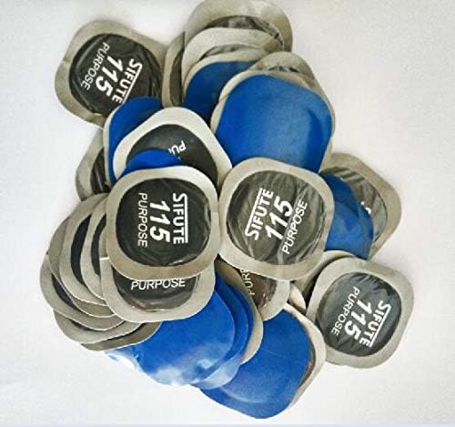 Parche de reparación de neumáticos radial y bias-Ply OV-105 Gris Cuadrado 1-34 "x 1-34" 1.772 x 1.772 in 100pcs