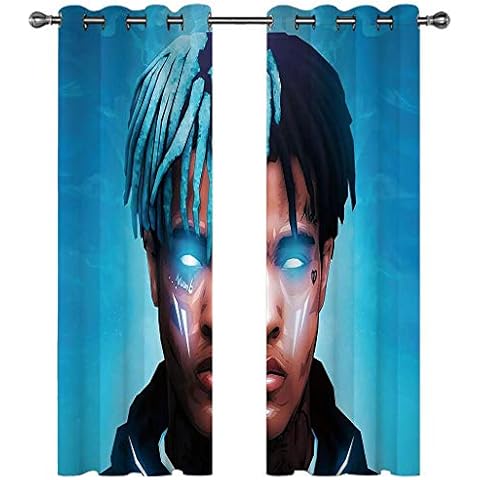 Bedroom Curtains Super Soft Pencil Pleated Curtains Thermal Insulated Blackout Curtains for Living Room - Boy blue background 230 X 135 CM(W x L) Cover