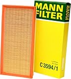 Longitud [mm]: 343 Mann Filter C 3594/1 Filtro de aire