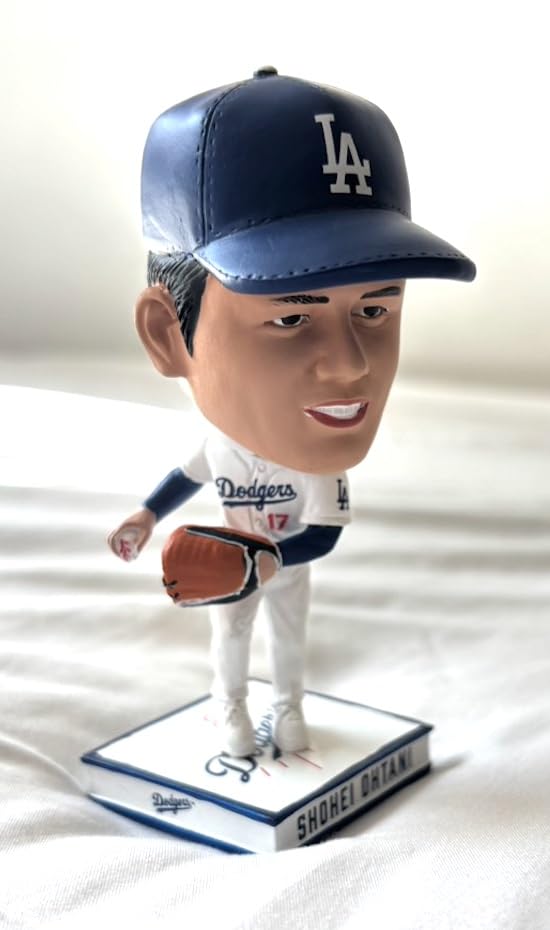 【144体限定】大谷翔平 バブルヘッド人形 LAドジャース 投手復帰記念 4.5 144体限定】大谷翔平 バブルヘッド人形 LAドジャース 投手復帰