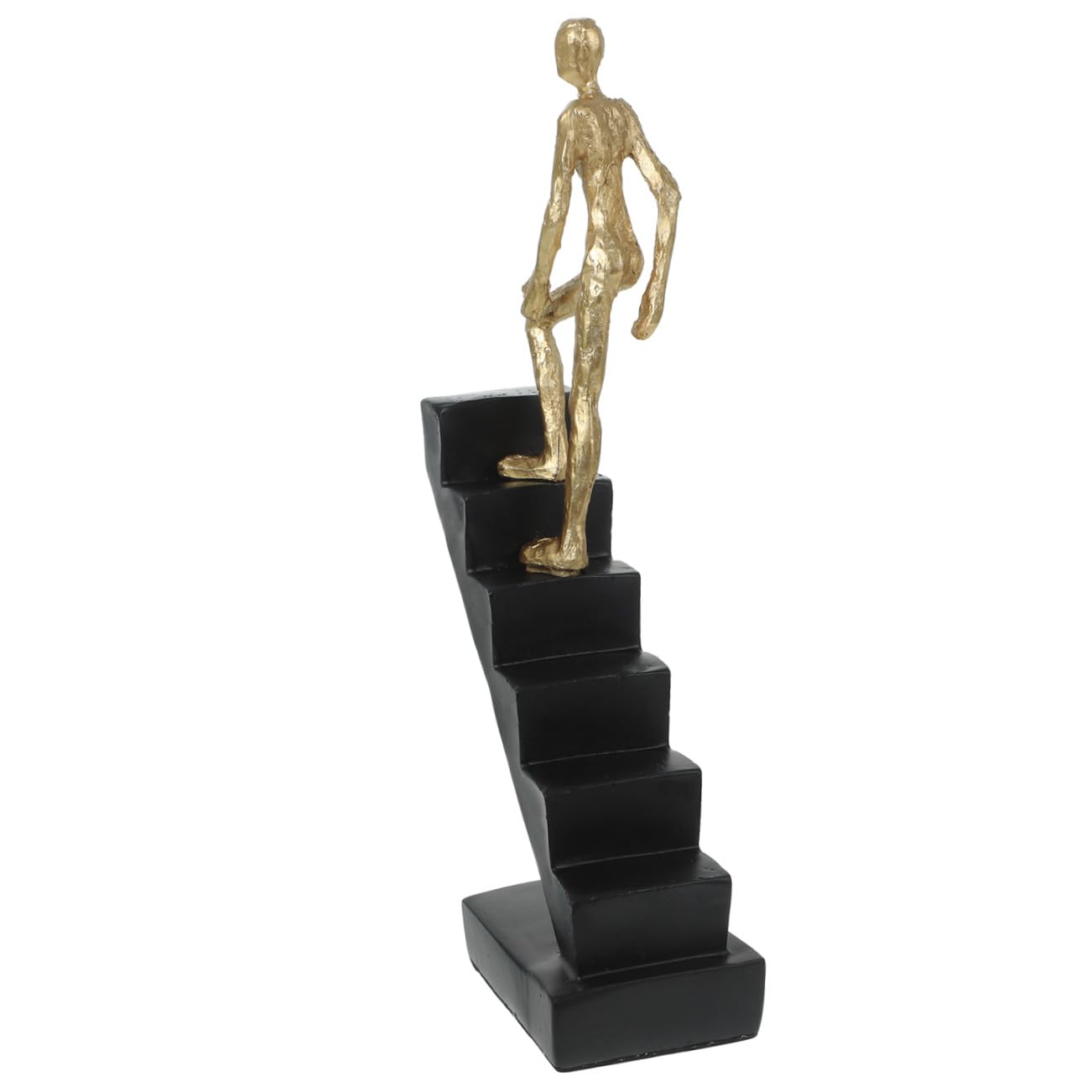 Sculpture d'escalier en résine pour valoriser vos étagères et créer un salon cosy et chic