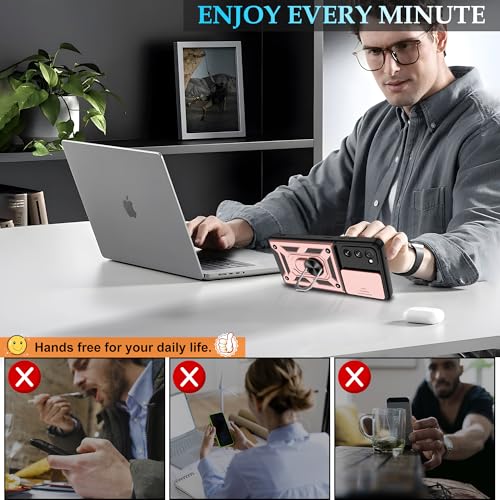 Coque Samsung S20 FE antichoc militaire anneau rotatif et cache caméra