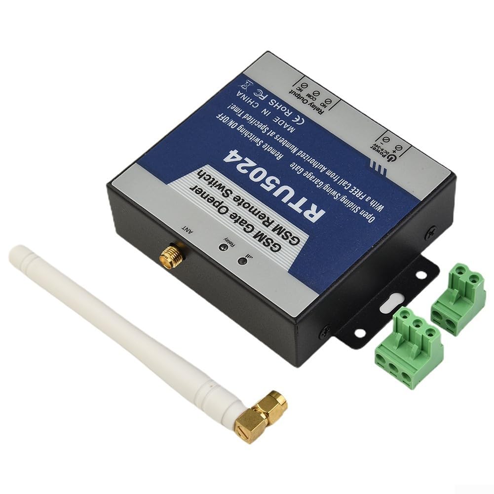 Système de contrôle d'accès GSM RTU5024 Relais d'ouverture de porte GSM pour télécommande de portes et portails par téléphone portable SMS