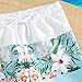 Family Swimsuits Matching Set Mommy and Me Bathing Suits Matching Swimsuits Two Piece Bikini Beach Swimwear(A118-Boys, 3 Years)