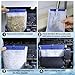 Casuenia 16 Pack Large Filter Cartridges for Tetra Whisper Bio-Bag Filters, Aquarium Replacement Filter Cartridges for Whisper 20i/40i, IQ20/30/45/60, PF20/30/40/60 and Repto Filter