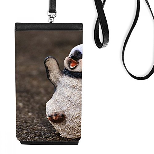 Porte-monnaie cadeau de Noël science manchot sac bandoulière portable
