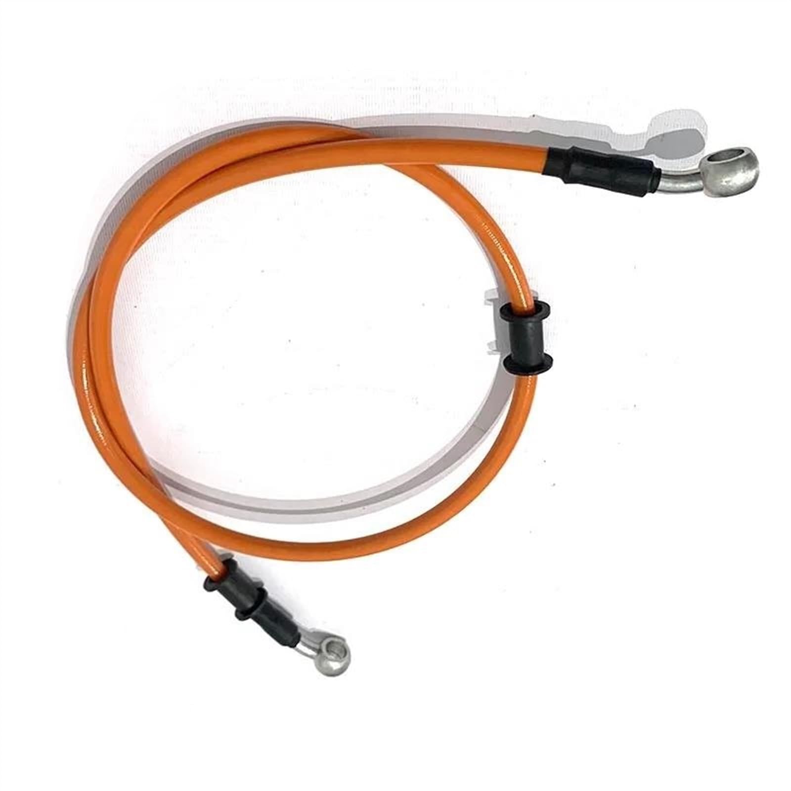 Ksxzw Orange Motorbike Part Motorcycle Accessories Universal Hydraulic Brake Lines For Head Both Sides 28° Lengh 900Mm