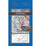 flugkarten kaufen  Austria Rogers Data VFR Luftfahrtkarte 500k: Österreich VFR Luftfahrtkarte – ICAO Karte, Maßstab 1:500.000