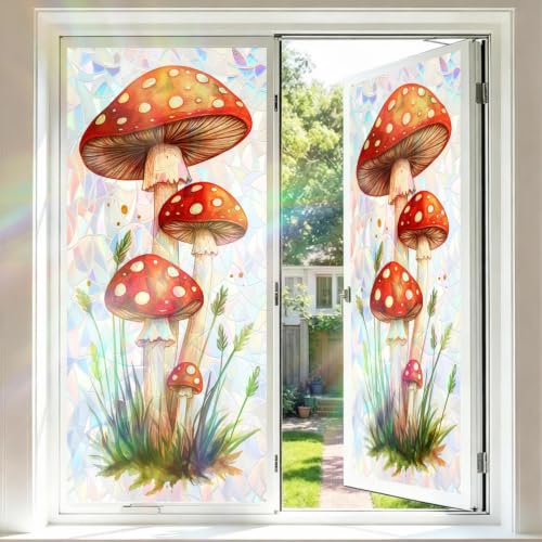 Vinilo decorativo transparente adhesivo para ventana 45x100 cm miniatura 2