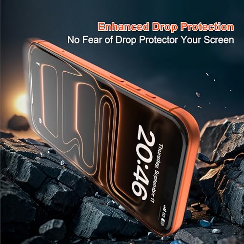 Image of OneFish for iPhone 16 Pro Privacy Screen Protector - 4 Way 360 Anti Spy