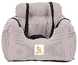 blobobi Dog Car Seat for Medium Dogs or Cats,Dog Booster Seat with Storage Pocket and Clip-on Safety...