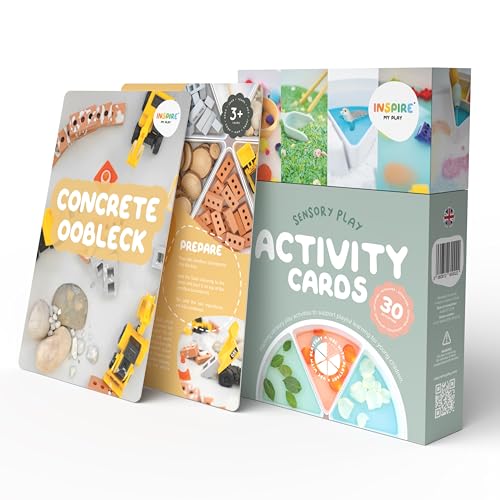 Image of 30 x Sensory Play Activity Cards for 2 Years Plus | Inspiration for Creative Sensory Play Activities | Suitable for 2 years and Older | Also Available for Toddlers