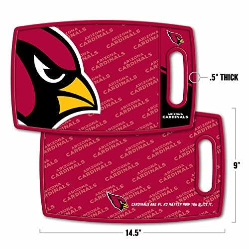 Image of YouTheFan NFL Arizona Cardinals Logo Series Cutting Board
