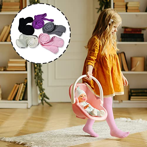 Baby Tights 4 Pack Newborn Infant Toddler Girls Cotton Tights Cable Knit Leggings Stockings For Baby Girls Aged 0-24 months3