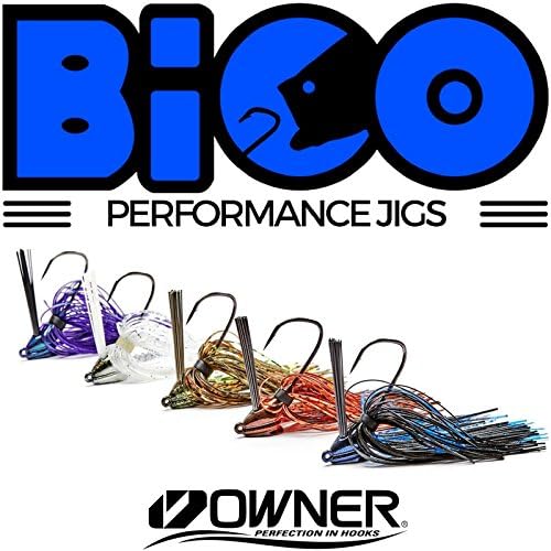 BiCO Original Non Lead Bass Jig, 3/8 oz, Black & Blue, photo 9 of 9