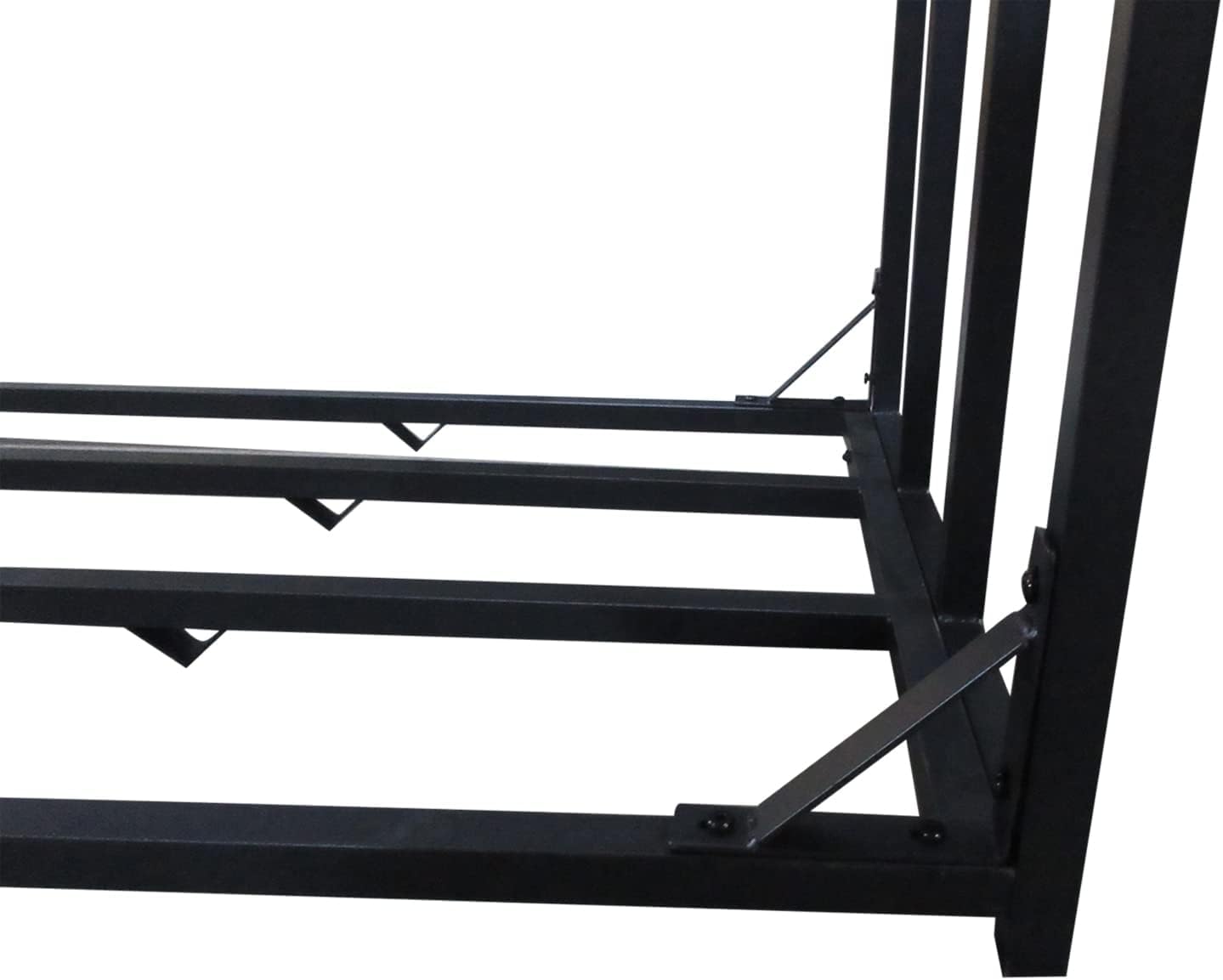 WIELS® Kaminholzregal außen 185x70x185cm, Brennholzregal außen XXL, Metall Kaminholzregal, Garten Kaminholzunterstand 3,3 SRM / 2,3m³ Kaminholzlager, Holzlager (Mit Wetterschutz, 185x70x185cm)