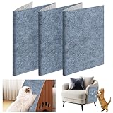 Foymlon Kratzschutz Sofa Katze, 200 cm x 40 cm Selbstklebend Kratzmatte, DIY Kratzbrett, Kratzschutz Sofa, Katzenkratzmatte, AntiKratz Tape für Katze Bäume Wand Möbel und Couch Schutz