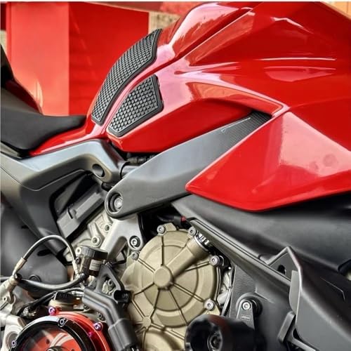 Carénage ailes carbone Panigale V4 évite vibrations pièces moto modifiées - 6