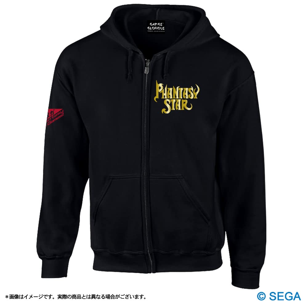 Amazon.co.jp: ファンタシースター ジップアップパーカー Lサイズ : ゲーム