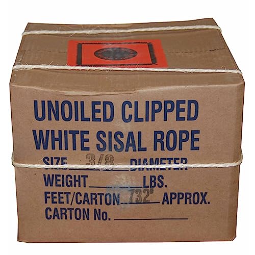 T.W Evans Cordage 23-300 5/16-Inch by 1035-Feet Twisted Sisal Rope