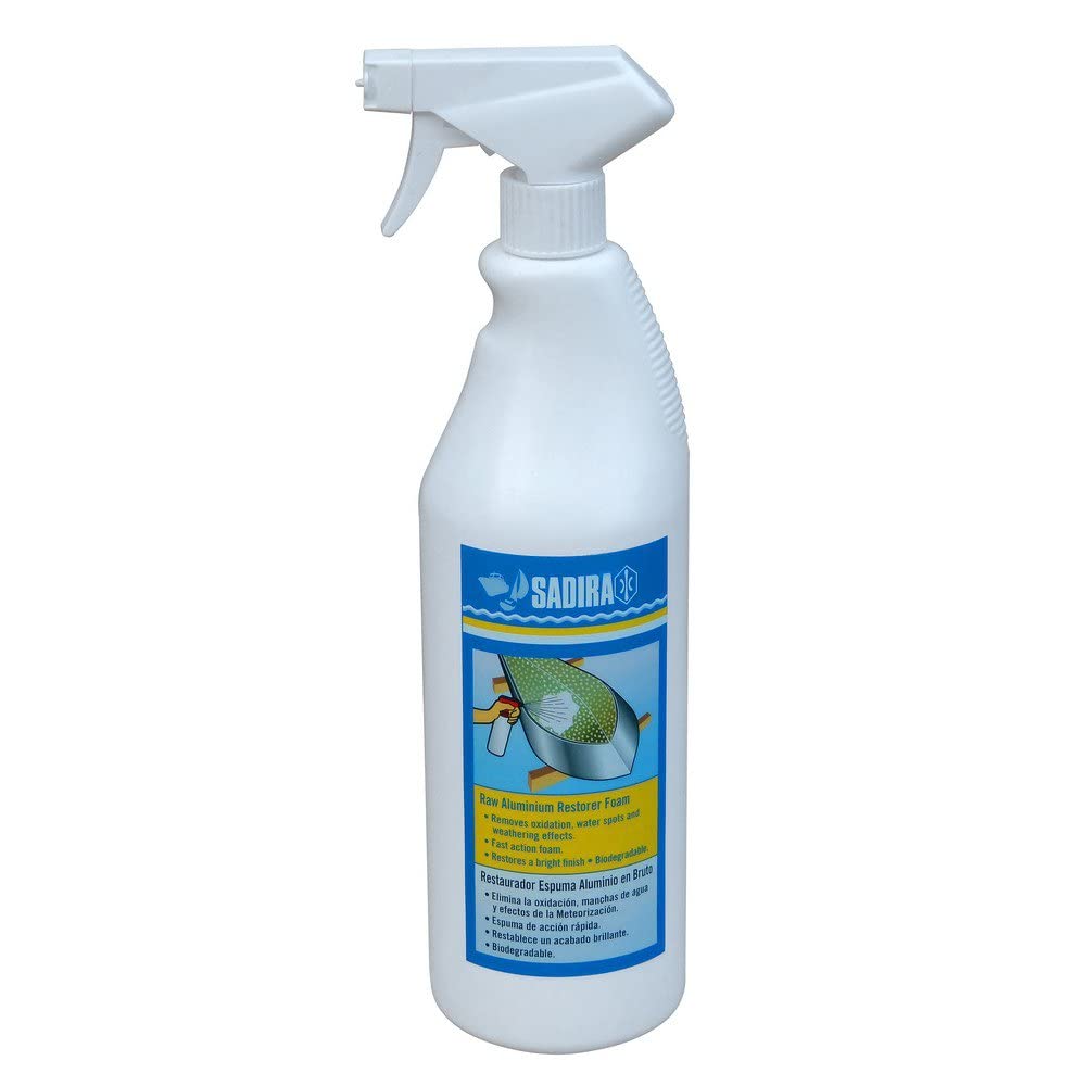 Sadira 4016 Restaurador Espuma de Aluminio en Bruto, Adultos Unisex, Blanco, Grande