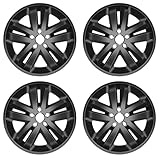 WEISIGAO Wheel Skins Compatible with Ford Explorer 2011-2019 18 inch Wheel Covers Gloss Black Set of 4 Packs (Glossy Black)