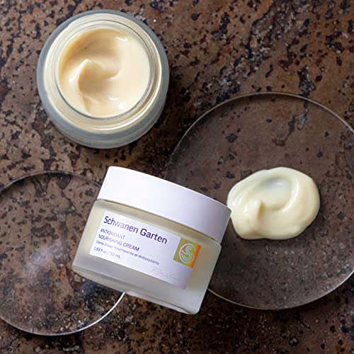 Schwanen Garten Nourishing Cream 1.69oz / 50ml, Night Repair Cream, SG Antioxidant Source, Intense Moisturizing, Vegan - Image 3