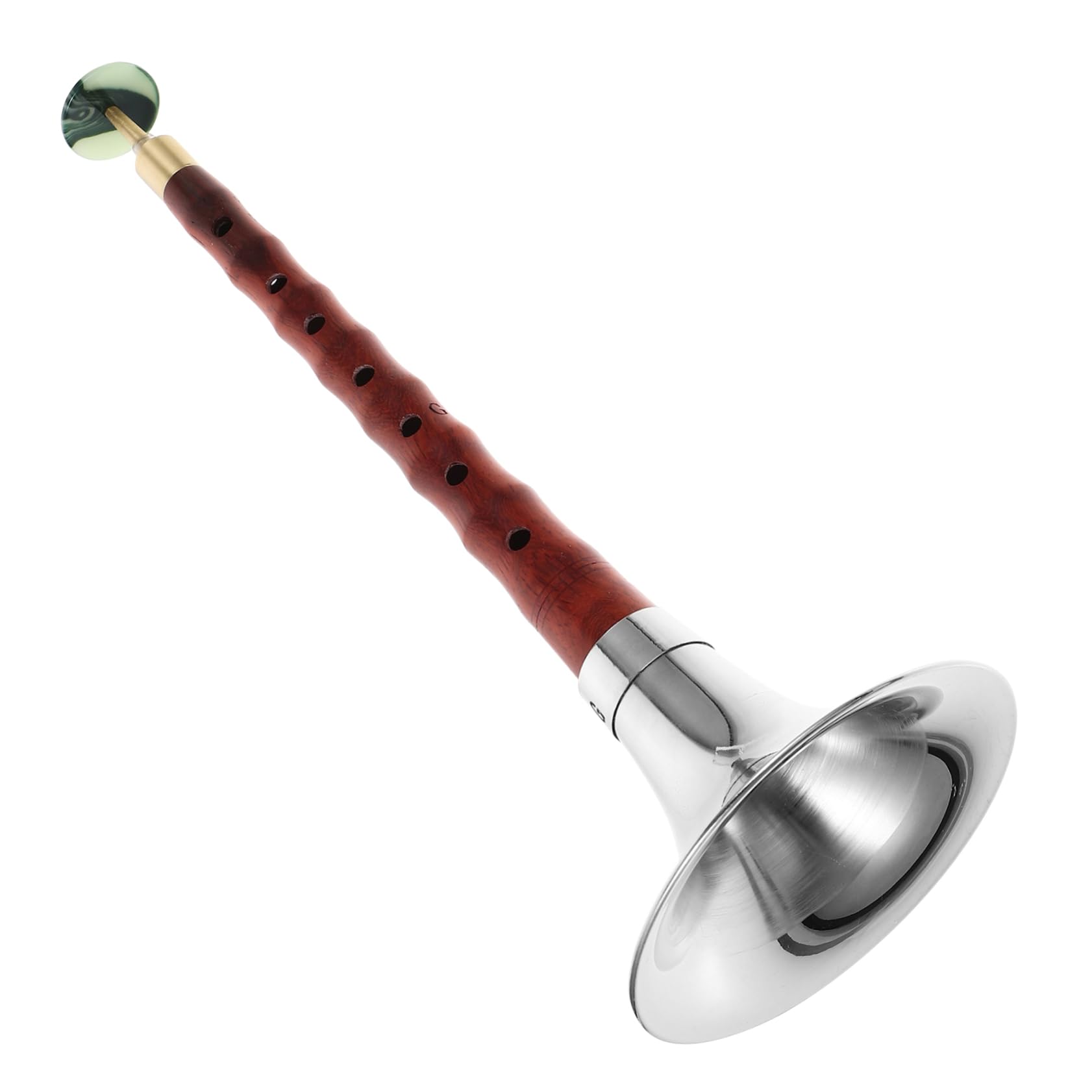 1 Set Suona Instrument Ethnic Wind Instrument Music Instrument Beginners Op-1 Didgeridoo Instrument Morchang Instruments for Adults Wood Child Musical Instrument Ebony