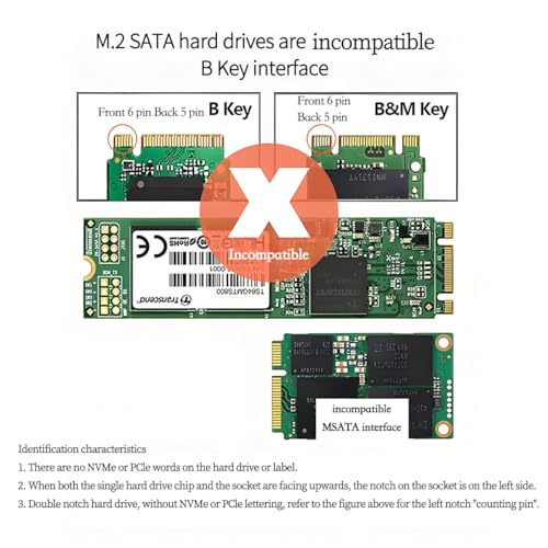 Caja externa para SSD M.2 con USB C 10GBps miniatura 4