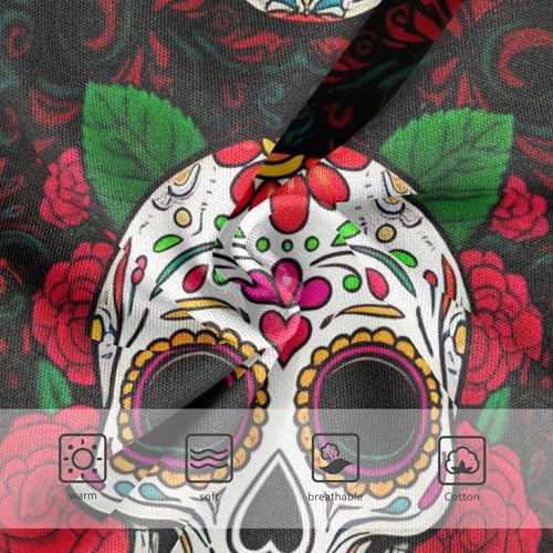 Toddler Underwear Floral 2t Cotton Little Girl Panties Florals Briefs Kids Undies Sugar Skulls Rose3