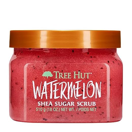 Árvore Hut melancia Shea Sugar Scrub