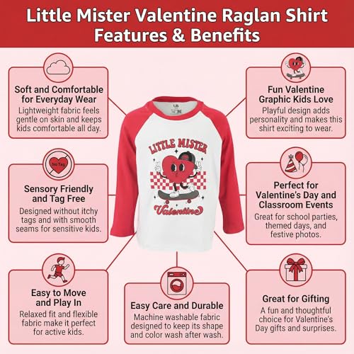 Image of Unique Baby Boys Long Sleeve Raglan Graphic T-Shirt for Toddlers and Kids
