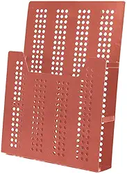 Oikos - Porta Revistas de Metal para Parede Ofício