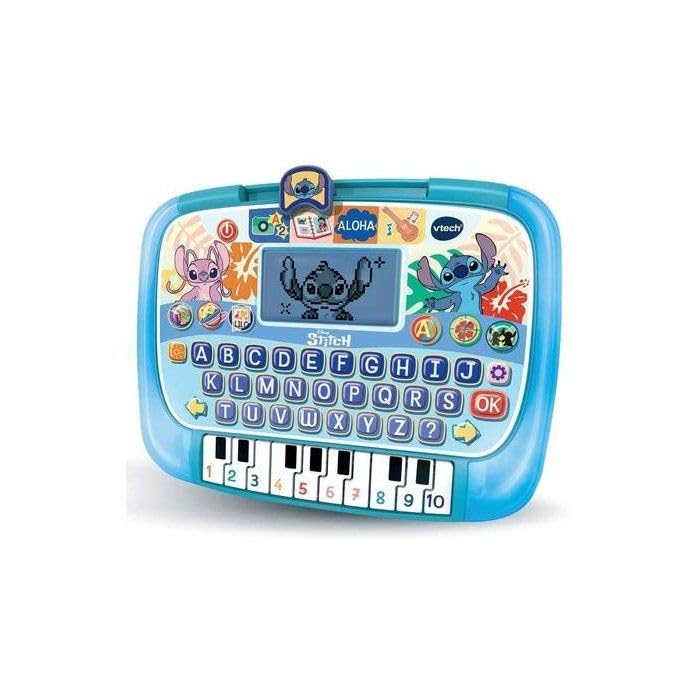 VTech - Disney Ma Tablette Éducative Stitch - Tablette Lumineuse Enfant avec Écran Rétroéclairé Multicolore, 10 Jeux Interactifs Lilo et Stitch - Cadeau Enfant de 4 Ans à 8 Ans - Contenu en Français