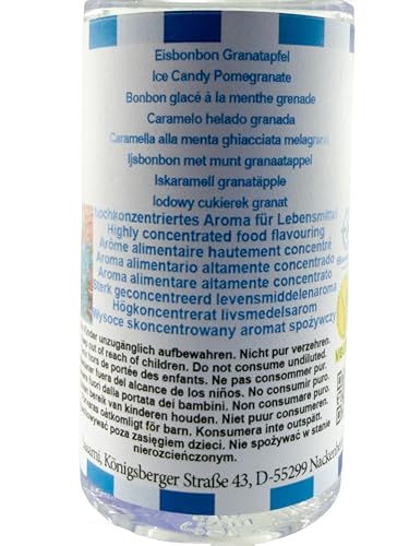 Bonbon glacé à la menthe grenade arôme concentré liquide DIY 100ml - 6