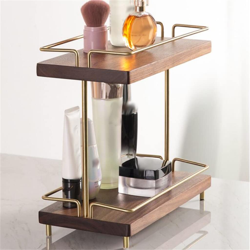 Organizer per cosmetici con scomparti multipli per bagno e scrivania, ideale per trucchi, cura della pelle e accessori