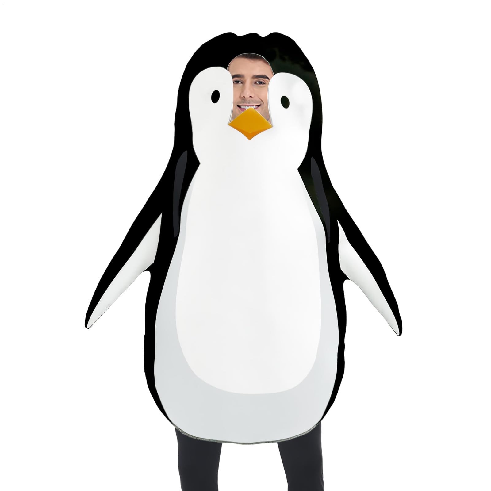Generisch Pigiama da pinguino, costume da animale, costume per giochi di ruolo, per ragazze, carnevale e feste di carnevale