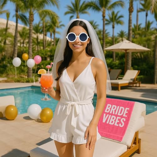 Bachelorette Party Bride To Be | Bride Tribe Set of 4 Sunglasses | Bridal Shower & Bachelorette Accessories & Glasses3