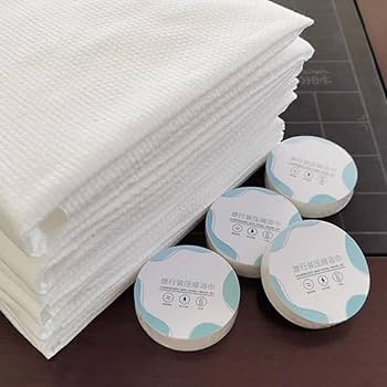 Amazon｜Haixifry 圧縮タオル 綿 使い捨て 小型 旅行 コンパクト