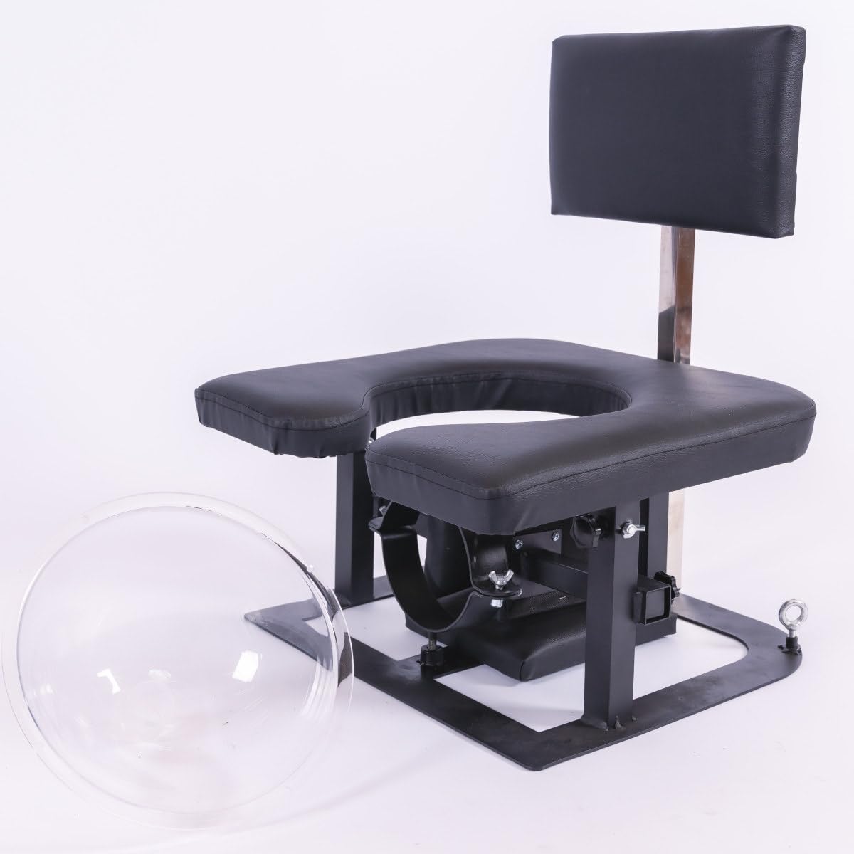 Chaise BDSM Bondage – Siège SM, Facesitting & Chaise Esclave | Meuble SM & Chaise Sexe – Meuble Érotique, BDSM Bondage Chair pour Dom Sub, Esclave & Maîtresse – Jeu de Rôle & Spanking