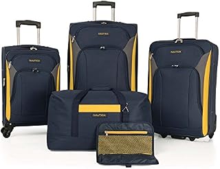 Nautica 5 Piece, Navy/yellow, 5 Piece