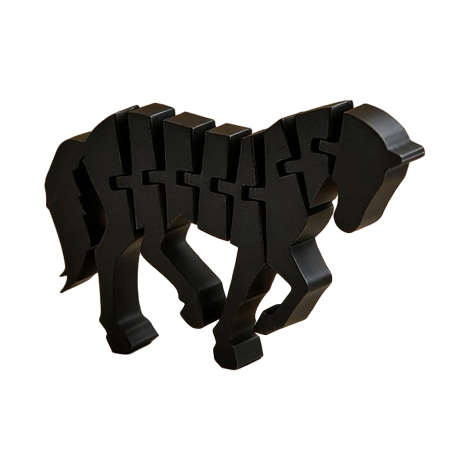 Virelynx 3D Printed Horse Figurine – Movable Joints Stress Relief Toy, Year of The Horse Ornament Articulated Fidget for Desktop