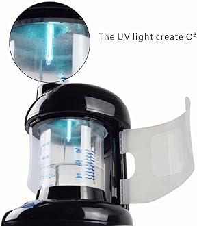 Kingsteam Hair Steamer 2 in 1 Ozone Facial Steamer, Design for Personal Care Use at Home or Salon Barber