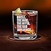 shop4ever Uncle The Man The Myth The Bad Influence Engraved Whiskey Glass 11 oz. Uncle Birthday Gift