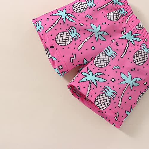 Swim Trunks For Baby Boys Infant Toddler Boy Bathing Suit Beach Swimsuit Shorts (Pineapple Pink, 12-18 Months) #TOP5